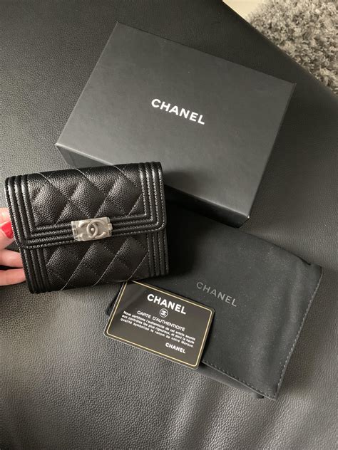 chanel boy wallet price malaysia|Chanel boy small wallet.